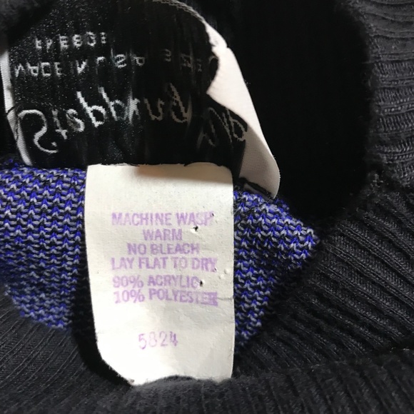 VTG 80's Womens Oversize Tunic Sweater Sweatshirt - Picture 7 of 7